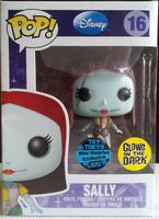 16 Sally Glow In The Dark NYCC 2012 Nightmare Before Christmas Funko pop