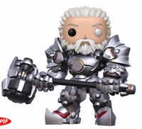 184 Reinhardt Unmasked Best Buy Overwatch Funko pop