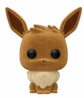 577 Eevee Flocked 2020 WonderCon / Hot Topic Pokemon Funko pop