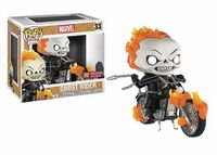 33 Ghost Rider with Bike Marvel Comics Funko pop