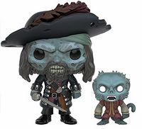 208 Cursed Barbossa Amazon Pirates Of The Caribbean Funko pop