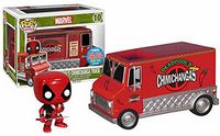 10 Red Deadpool Chimichanga Truck Deadpool Funko pop