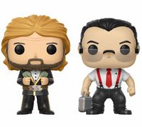 0 Million Dollar Man Ted Dibiase & I.R.S World Wrestling Entertainment Funko pop