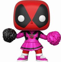 325 Cheerleader Deadpool in Pink Glitter LE 1000 SDCC Deadpool Funko pop