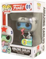 1 Silver Helmet Amazing Carlos SDCC 16 LE 480 Funko Funko pop