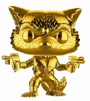 420 Gold Chrome Rocket Racoon BoxLunch Marvel Comics Funko pop