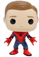 221 Unmasked Spiderman HT Marvel Comics Funko pop