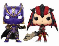 9 Black Panther vs Monster Hunter Marvel Vs. Capcom Funko pop