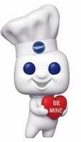 93 Pillsbury Doughboy with Valentines Day Be Mine Heart FunkoShop Pillsbury Funko pop