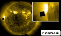 UFO sighting Is a black cube orbiting the Sun proof of a NASA cover up?